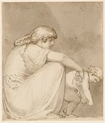 A Mother and Child